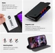 Чехол-книжка для смартфона ArmorStandart OneFold Case для Xiaomi Redmi Note 14 4G Black (ARM79796) - изображение 4