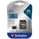 Карта памяти Verbatim 64GB microSDXC class 10 UHS-III PRO (47042) - изображение 2