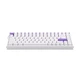 Ігрова Магнітна клавіатура AULA HERO 84 HE White-Purple - изображение 5
