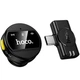Мікрофон бездротовий Hoco L21 Fair wireless microphone Type-C для Android кліпса й магнітне кріплення Чорний - изображение 1
