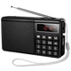Колонка Bluetooth Hoco HI50 Portable radio Портативний радіоприймач AM/FM-радіо бездротовий акустика USB/TF/BT5.3 5W Чорний - зображення 1