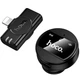 Мікрофон бездротовий Hoco L21 Fair wireless microphone iP Lightning для iPhone кліпса й магнітне кріплення Чорний - изображение 4