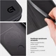 Чохол-книжка для смартфона ArmorStandart OneFold Case для ZTE Nubia V60 Design Black (ARM81685) - зображення 3