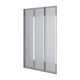 Шторка для ванны Koller Pool Style 1000х1500 мм Left Chrome/Grape (1625181604) - изображение 1