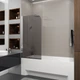 Шторка для ванны Koller Pool Dakota 800х1400 мм Chrome/Europe Grey (1605162665) - изображение 2