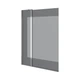 Шторка для ванны Koller Pool Dakota 1100х1400 мм Chrome/Europe Grey (1605202665) - изображение 1