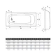 Ванна стальная KOLLER POOL 105x70E без сиденья - изображение 5