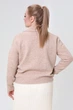 Жіночий теплий кардиган Бруно на ґудзиках SEWEL 50-52 XL Бежевий (sw-2000000304236) - зображення 4