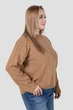 Джемпер SEWEL J1020 50-52 XL Темно-бежевый - изображение 3