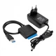 Перехідник Адаптер USB 3.0 - SATA для HDD 2.5"/3.5" з блоком живлення, Конвертер для жорсткого диска (CN450059) - изображение 5
