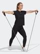 Спортивная футболка для бега женская Adidas Aeroready Train Essentials HR7795 XS Black (4066752529851) - изображение 3