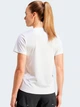 Спортивная футболка для бега женская Adidas Run It Tee Performance IN0111 S White (4067887736961) - изображение 7