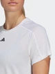 Спортивная футболка для бега женская Adidas Aeroready Train Essentials HR7796 S White (4066752659732) - изображение 4