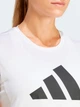 Спортивная футболка для бега женская Adidas Run It Tee Performance IN0111 S White (4067887736961) - изображение 11
