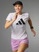 Спортивная футболка для бега женская Adidas Run It Tee Performance IN0111 S White (4067887736961) - изображение 1