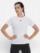 Спортивная футболка для бега женская Adidas Aeroready Train Essentials HR7796 S White (4066752659732) - изображение 11