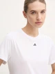 Спортивная футболка для фитнеса женская Adidas Designed for Training IT7419 S Белая (4067887278270) - изображение 9