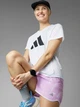 Спортивная футболка для бега женская Adidas Run It Tee Performance IN0111 L White (4067887737067) - изображение 4