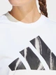 Спортивная футболка для бега женская Adidas Run It Brand Love Performance IL4744 M White (4066763423957) - изображение 12