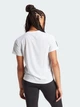 Спортивная футболка для бега женская Adidas Own The Run IK7442 XL White (4067887018685) - изображение 2
