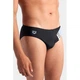 Плавки Arena Stripe Swim Briefs 007929-550 чорний, сірий 110 (3468337395157) - изображение 3