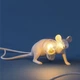 Светильник лампа ночник Мышь Мышка Seletti 220В настольный Белый (28432) - изображение 1