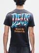 Футболка бавовняна довга чоловіча Deus Ex Machina DUF254345B-ATH L Темно-сіра з принтом (800070346839) - зображення 2