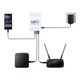 Источник бесперебойного питания с блоком питания Mini UPS WGP UPS103C Quick Charge 20000mAh 5V/12V/12V, Li-ion 4*5Ah, для роутера и оптического терминала. Блок питания 12/3А (36W) (42-00317) - изображение 10