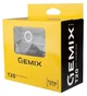 Веб-камера Gemix T20, Black, 1.3Mp, 1280x720/30 fps, мікрофон, USB 2.0, фіксований фокус, 1.5 м, багатофункціональний затискач (T20HD720P) - зображення 3