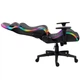 Крісло ігрове XTRIKE ME Advanced Gaming Chair GC-907, 50мм, RGB, чорно-червоне - зображення 5
