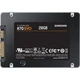 Накопитель SSD 2.5" 250GB 870 EVO Samsung (MZ-77E250BW) SAMSUNG MZ-77E250BW 911265 - изображение 4