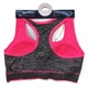 Спортивный топ 8300 р.L/XL об.80-85 чаш B серый с розовым - изображение 2