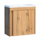 Тумба з раковиною Devit Small 063050O, 50 см, дуб - изображение 8