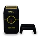 Шейвер для гоління чорний, MRD Vector Double Foil Shaver, ZB-999S-B - изображение 4