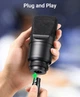 Аудіокабель UGREEN AV130 Cannon Male to Female Microphone Extension Audio Cable 5m Black (UGR-20712) - зображення 5