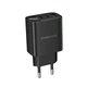 Мережевий зарядний пристрій BOROFONE BA98A Ilustre PD30W (2C1A) charger with digital display (EU) Black - зображення 5