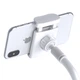 Тримач для телефона Baseus Unlimited adjustment lazy phone holder silver (SULR-0S) - изображение 7