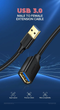 Подовжувач UGREEN US129 USB 3.0 Extension Male Cable 1.5m (Black)(UGR-30126) (UGR-30126) - изображение 2