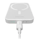Зовнішній акумулятор Baseus Magnetic Mini Air Wireless Fast Charge Power Bank 6000mAh 20W Stellar White（With Simple Series Charging Cable Type-C to (P10059002223-00) - изображение 9
