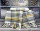 Плед бавовняний Merinos 130×170 см Cozy Life Yellow - зображення 2