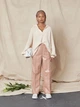 Штани Missguided CL114951 38 персиковий - изображение 1
