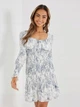 Сукня Missguided WXDD930972 40 білий квіти - изображение 1