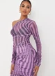 Сукня Missguided CL115435 36 фіолетовий - зображення 3