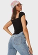 Топ Missguided TJF29100 36 чорний - изображение 2