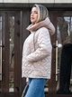Демісезонна куртка Mila Nova К-365 42 молоко - изображение 2