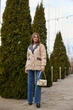 Демісезонна куртка Mila Nova К-317 44 бежева - изображение 3