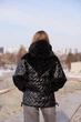Демісезонна куртка Mila Nova К-357 48 чорна - изображение 4