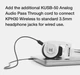 Навушники KOSS Porta Pro Wireless Arctic White - зображення 7