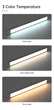 Світлодіодна лампа LED корпус Silver 20 см 3 Color Temperatur - зображення 2