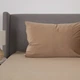 Простирадло на резинці двоспальне ТЕП VELOUR 2-04756_33916 160х200 см капучино - зображення 3